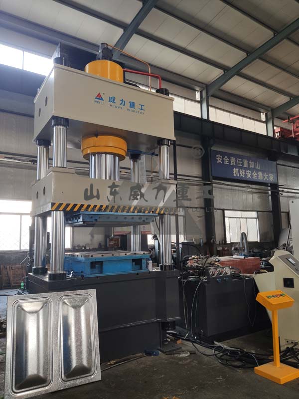 500噸巧克力水箱板模壓液壓機
